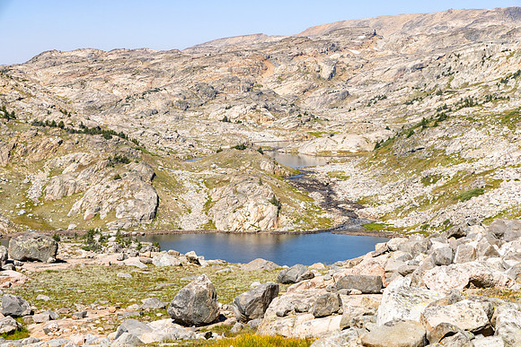 CGNF, AB Wilderness: Big Butte Lake and inlet
