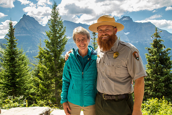 Ranger Jake and Sally Jewell