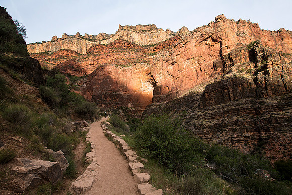 Morning Hike on Bright Angel