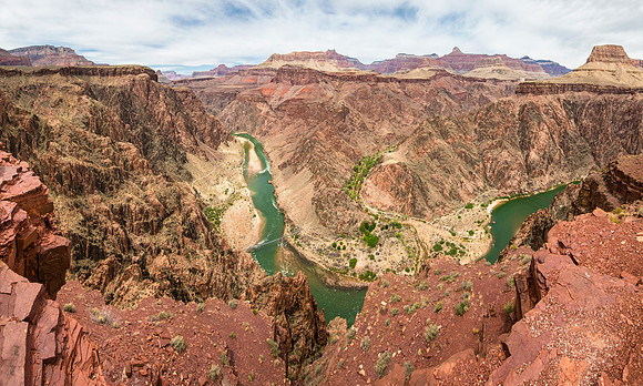 Phantom Ranch Overlook Panorama