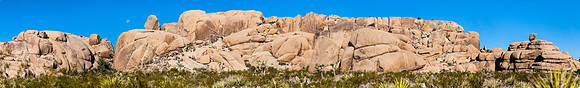 Joshua Tree Boulders Panorama