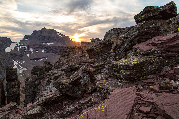 Alpine Sunset over Mount Cannon (3)