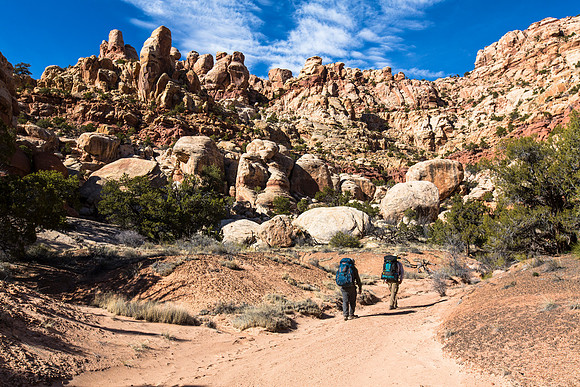 Hiking in Starvation Pocket