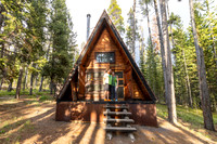 Corrie and Jake at Outlet Patrol Cabin