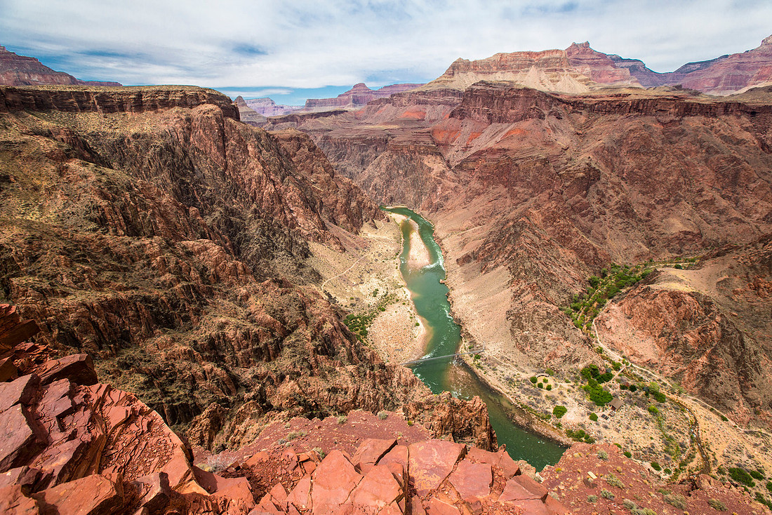 Overlooking Phantom Ranch
