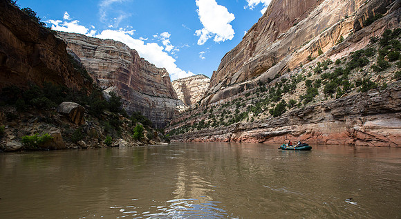 Rafting in Lower Yampa Canyon (2)
