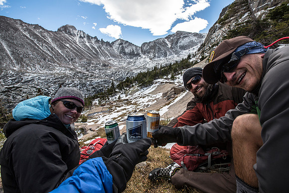 Beers at Solitude Lake