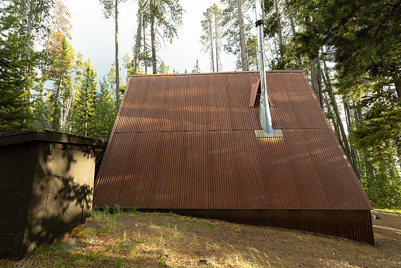 Outlet Patrol Cabin: north side