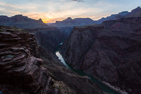 Plateau Point Sunset