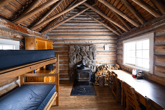 Custer Gallatin National Forest Maxey Cabin: inside views (2)