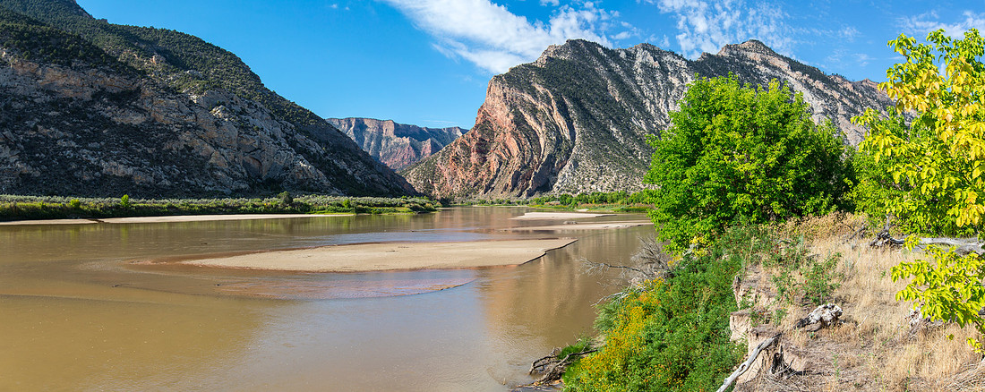 Splint Mountain from Rainbow Park Shore
