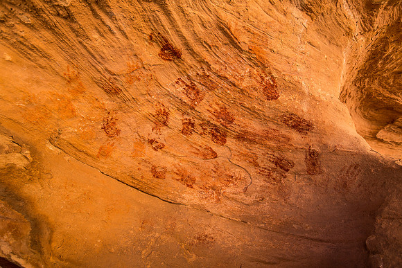 Ancestral Puebloan Camp Pictographs