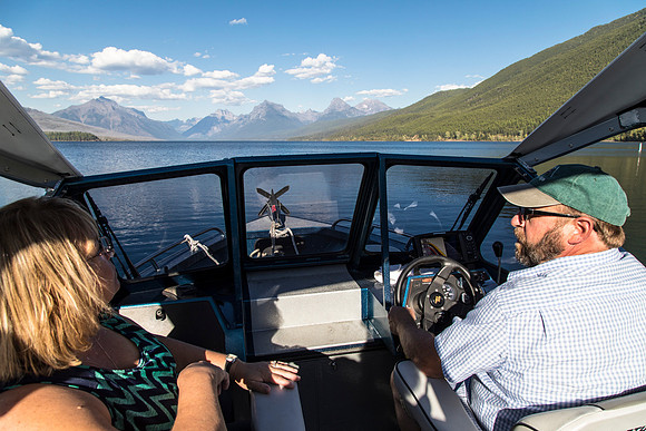 View From Lake McDonald